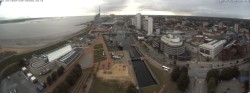 Archived image Webcam Bremerhaven: Old and New Harbour 15:00