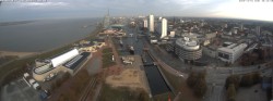 Archiv Foto Webcam Bremerhaven: Alter und Neuer Hafen 07:00