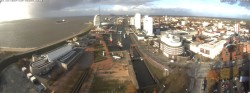 Archived image Webcam Bremerhaven: Old and New Harbour 13:00