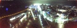 Archived image Webcam Bremerhaven: Old and New Harbour 19:00