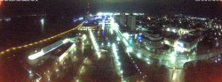 Archiv Foto Webcam Bremerhaven: Alter und Neuer Hafen 23:00