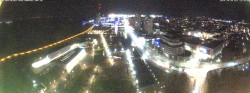 Archiv Foto Webcam Bremerhaven: Alter und Neuer Hafen 21:00