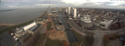 Archiv Foto Webcam Bremerhaven: Alter und Neuer Hafen 07:00