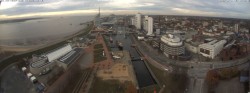 Archiv Foto Webcam Bremerhaven: Alter und Neuer Hafen 13:00