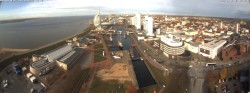 Archived image Webcam Bremerhaven: Old and New Harbour 11:00