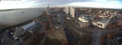 Archived image Webcam Bremerhaven: Old and New Harbour 13:00