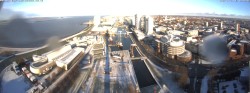 Archiv Foto Webcam Bremerhaven: Alter und Neuer Hafen 08:00