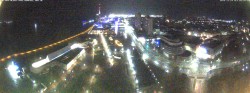 Archiv Foto Webcam Bremerhaven: Alter und Neuer Hafen 01:00