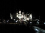 Archiv Foto Webcam Blick auf das Schloss Schwerin 22:00