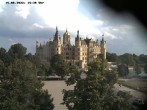 Archiv Foto Webcam Blick auf das Schloss Schwerin 10:00