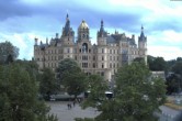 Archiv Foto Webcam Blick auf das Schloss Schwerin 13:00