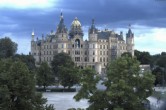 Archiv Foto Webcam Blick auf das Schloss Schwerin 15:00