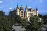 Archiv Foto Webcam Blick auf das Schloss Schwerin 17:00