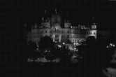 Archived image Webcam View of Schwerin Palace 23:00