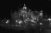 Archived image Webcam View of Schwerin Palace 01:00