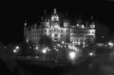 Archived image Webcam View of Schwerin Palace 03:00