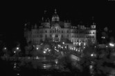 Archived image Webcam View of Schwerin Palace 23:00