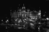 Archived image Webcam View of Schwerin Palace 01:00