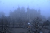 Archiv Foto Webcam Blick auf das Schloss Schwerin 07:00