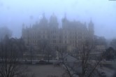 Archiv Foto Webcam Blick auf das Schloss Schwerin 11:00