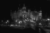 Archived image Webcam View of Schwerin Palace 23:00