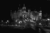 Archived image Webcam View of Schwerin Palace 01:00