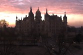 Archiv Foto Webcam Blick auf das Schloss Schwerin 06:00