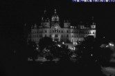 Archiv Foto Webcam Blick auf das Schloss Schwerin 01:00
