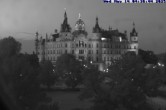 Archiv Foto Webcam Blick auf das Schloss Schwerin 03:00