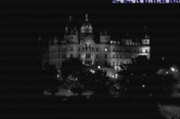 Archiv Foto Webcam Blick auf das Schloss Schwerin 01:00