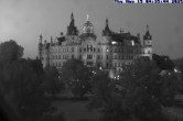 Archiv Foto Webcam Blick auf das Schloss Schwerin 03:00