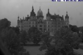 Archiv Foto Webcam Blick auf das Schloss Schwerin 03:00
