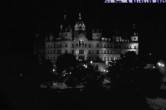 Archiv Foto Webcam Blick auf das Schloss Schwerin 01:00