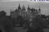 Archiv Foto Webcam Blick auf das Schloss Schwerin 03:00