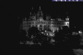 Archiv Foto Webcam Blick auf das Schloss Schwerin 23:00