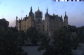 Archiv Foto Webcam Blick auf das Schloss Schwerin 03:00