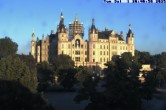 Archiv Foto Webcam Blick auf das Schloss Schwerin 19:00