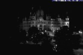 Archiv Foto Webcam Blick auf das Schloss Schwerin 01:00