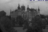 Archiv Foto Webcam Blick auf das Schloss Schwerin 03:00