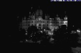 Archiv Foto Webcam Blick auf das Schloss Schwerin 23:00