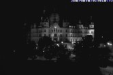 Archiv Foto Webcam Blick auf das Schloss Schwerin 01:00