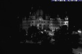 Archiv Foto Webcam Blick auf das Schloss Schwerin 23:00