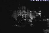Archiv Foto Webcam Blick auf das Schloss Schwerin 23:00