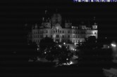 Archiv Foto Webcam Blick auf das Schloss Schwerin 01:00