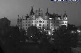 Archiv Foto Webcam Blick auf das Schloss Schwerin 03:00