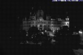 Archiv Foto Webcam Blick auf das Schloss Schwerin 01:00