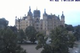 Archiv Foto Webcam Blick auf das Schloss Schwerin 06:00