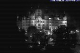 Archived image Webcam View of Schwerin Palace 22:00
