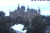 Archiv Foto Webcam Blick auf das Schloss Schwerin 07:00