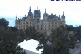 Archiv Foto Webcam Blick auf das Schloss Schwerin 09:00